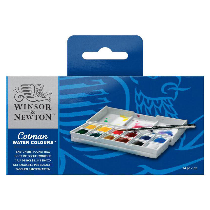 W&N Cotman Watercolour - Sketchers' Pocket Box