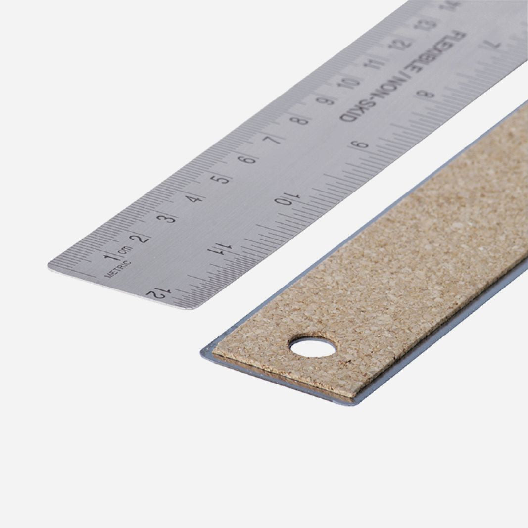 Flexible Stainless Steel Ruler (Non-slip) - 45cm