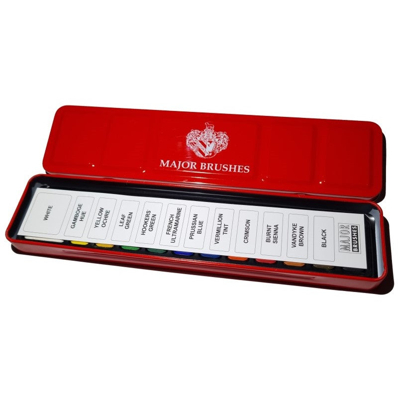 Economical Watercolour Set of 12 Whole Pans