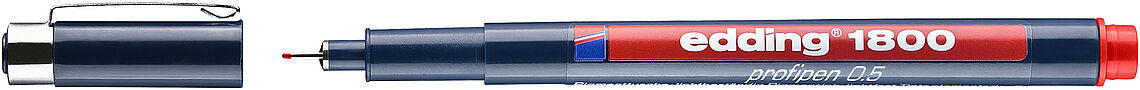Edding - 1800 Profipen - Red