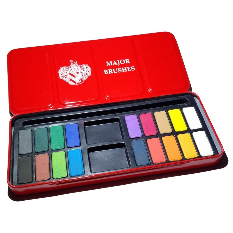 Economical Watercolour Set of 18 Whole Pans