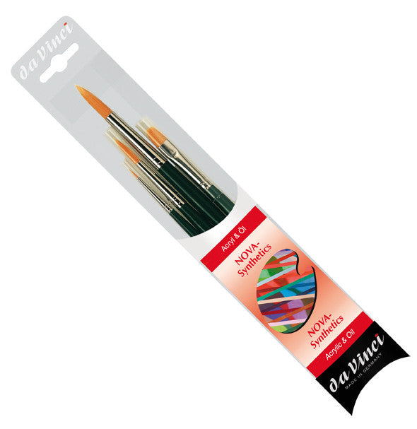 Da Vinci - Nova Synthetic Oil & Acrylic Brush Set