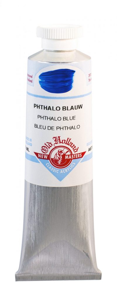 Old Holland Acrylic -  Phthalo Blue - Series A  - 60ml