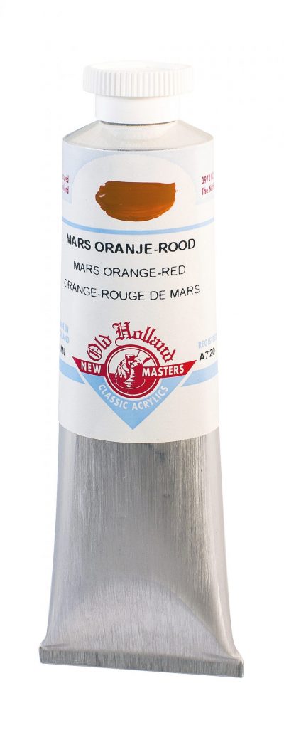 Old Holland Acrylic - Mars Orange - Red - Series A - 60ml