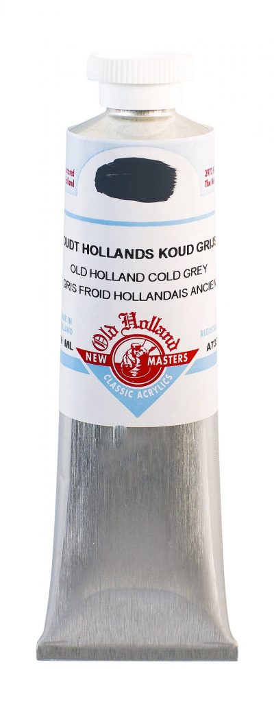 Old Holland Acrylic - Old Holland Cold Grey - Series A - 60ml