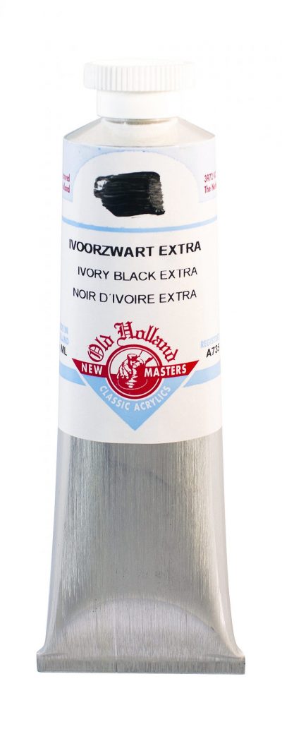 Old Holland Acrylic - Ivory Black Extra - Series A - 60ml