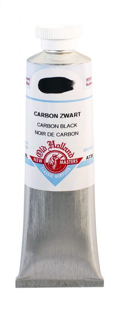 Old Holland Acrylic - Carbon Black - Series A - 60ml