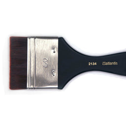 Atlantis - 2134 Short Hair Synthetic Flat Varnish Brush