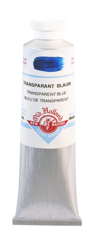 Old Holland Acrylic -  Transparent Blue - Series B - 60ml