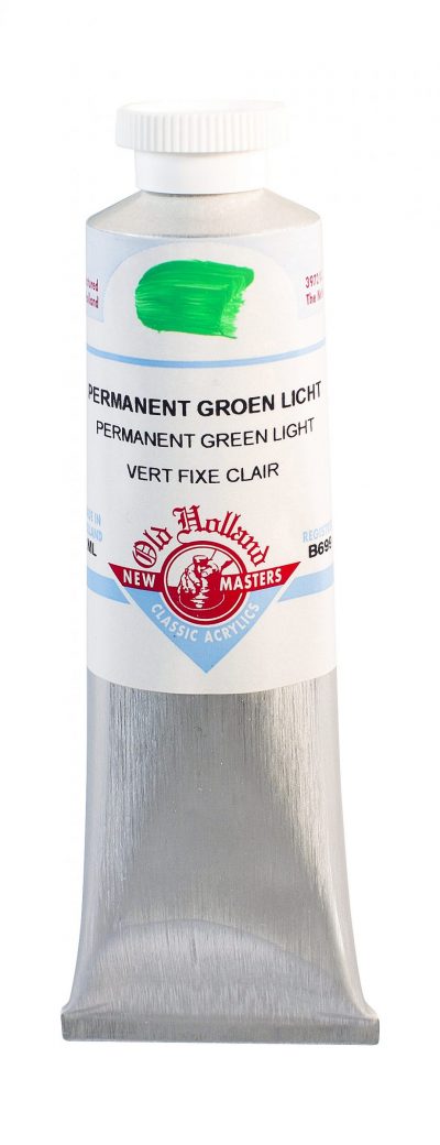 Old Holland Acrylic -  Permanent Green Light - Series B - 60ml
