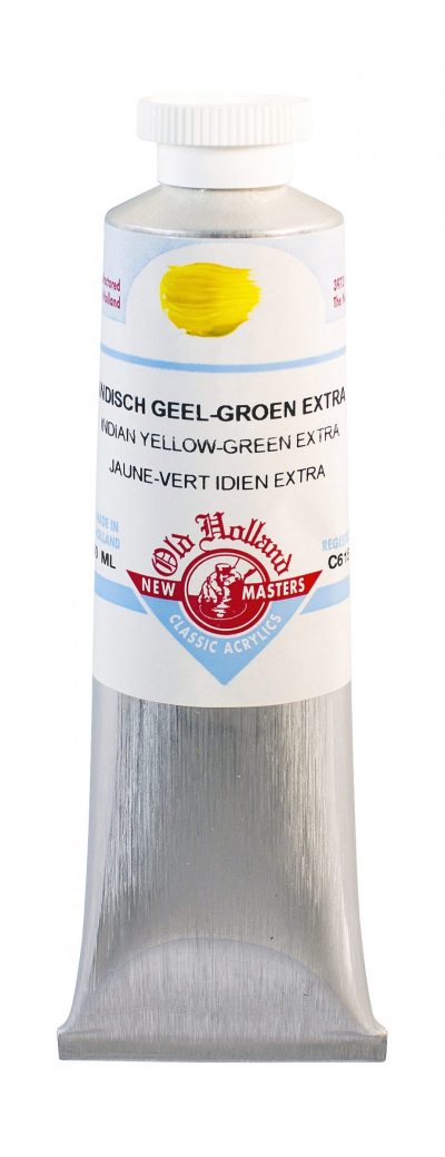 old holland acrylic indian yellow-green extra 60ml