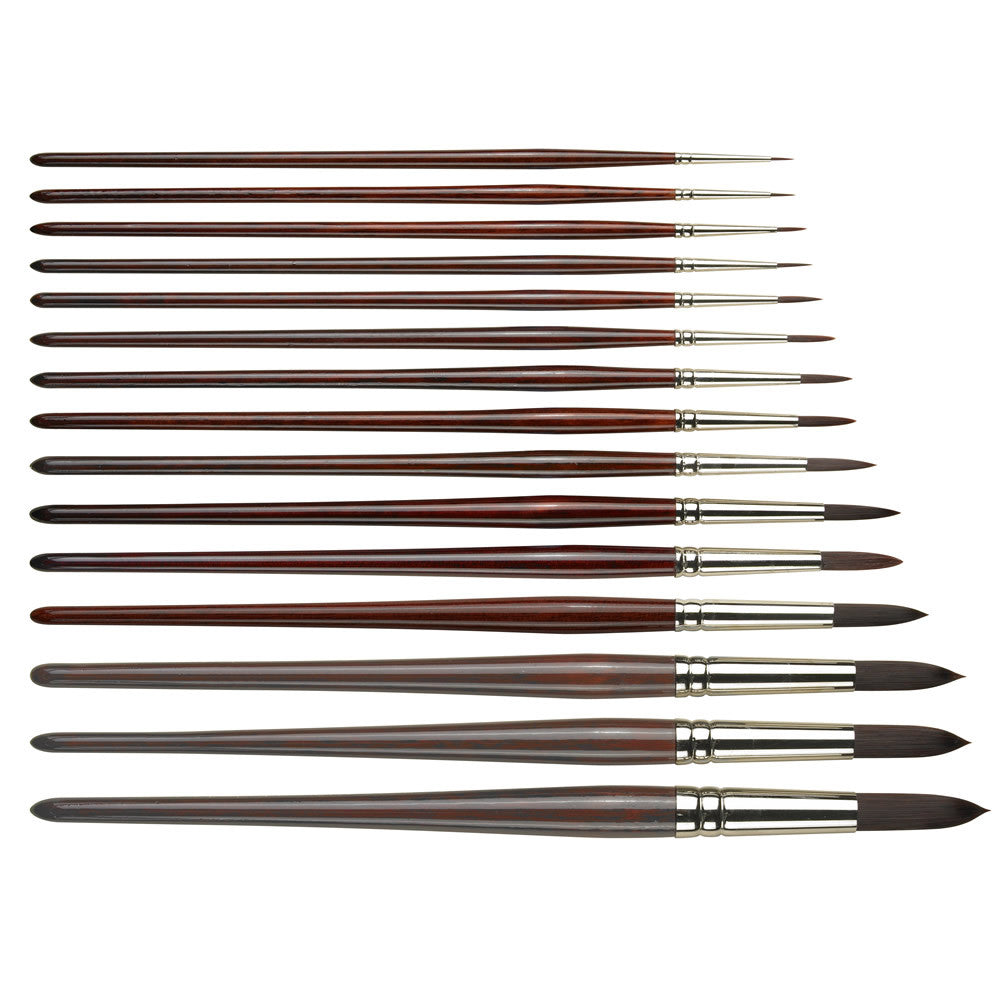 Pro Arte - Series 202 Acrylix Short Handle Brush - Round