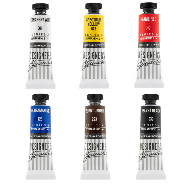 Daler Rowney Designers' Gouache - Starter Set