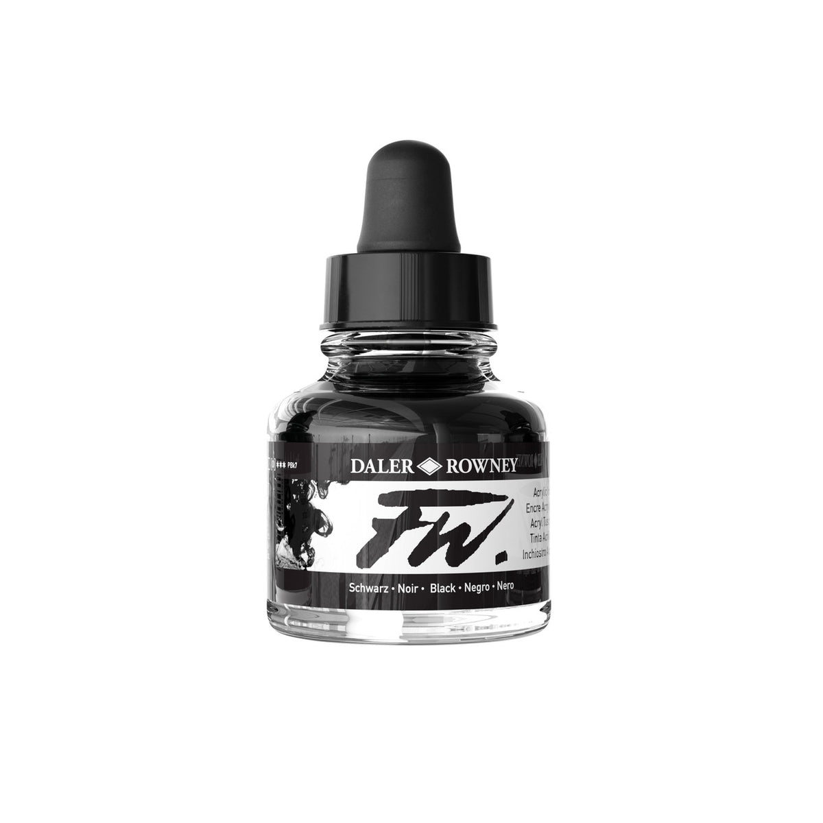 Daler Rowney FW Inks - Black (India)