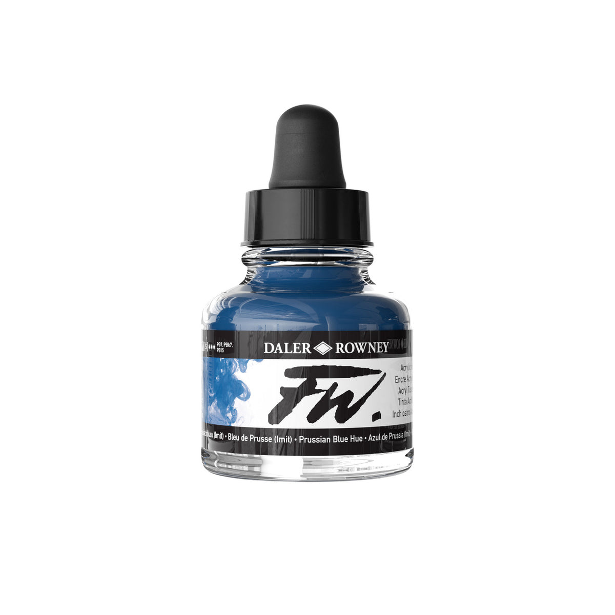 Daler Rowney FW Inks - Prussian Blue Hue - 29.5ml