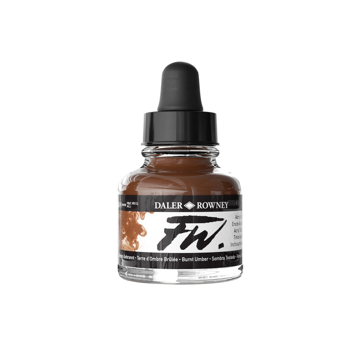 Daler Rowney FW Inks - Burnt Umber
