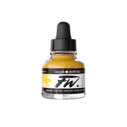 Daler Rowney FW Inks - Indian Yellow - 29.5ml