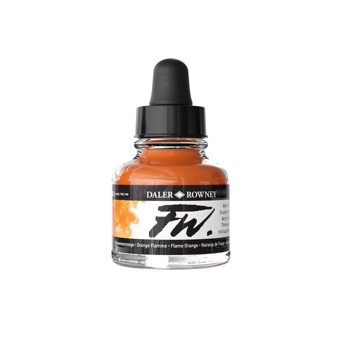 Daler Rowney  FW Inks - Flame Orange - 29.5ml