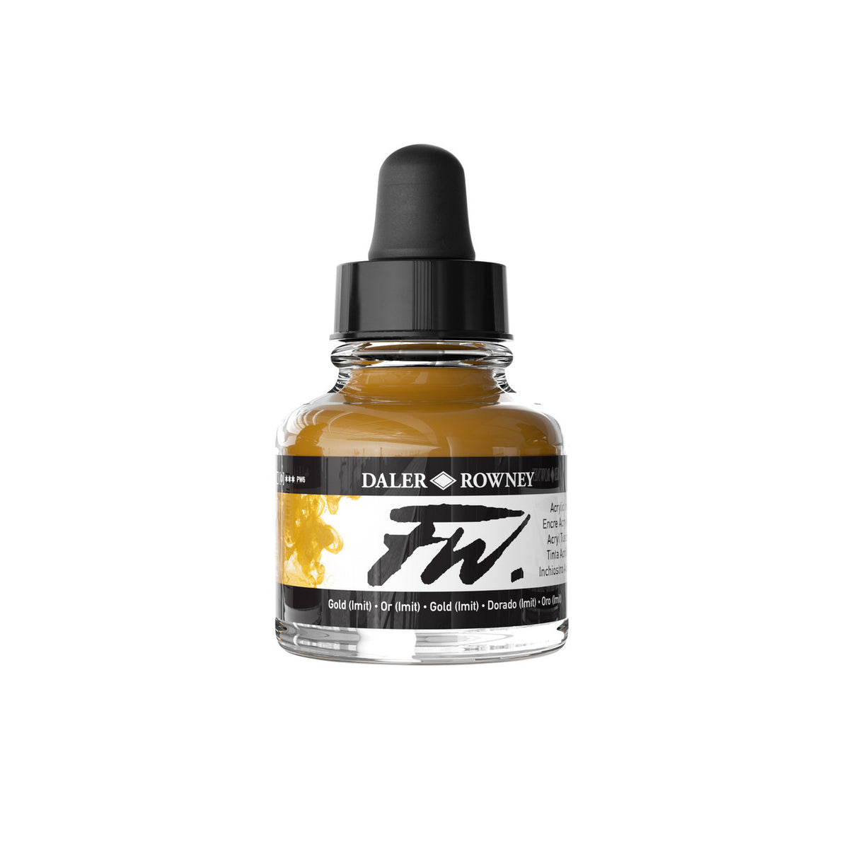 Daler Rowney FW Inks - Gold Imitation - 29.5ml