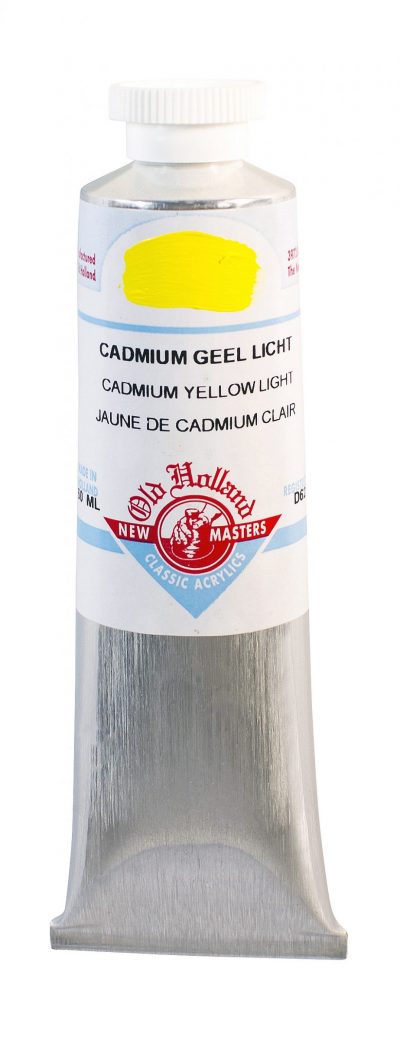 old holland acrylic cadmium yellow light 60ml tube