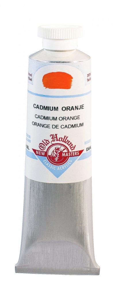 old holland acrylic cadmium orange 60ml tube
