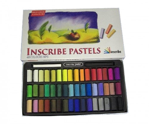Inscribe Soft Pastel Set of 48 Half Stick