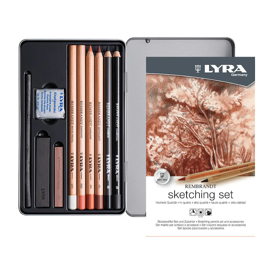 Lyra - Rembrandt Sketching Pencil Set of 11