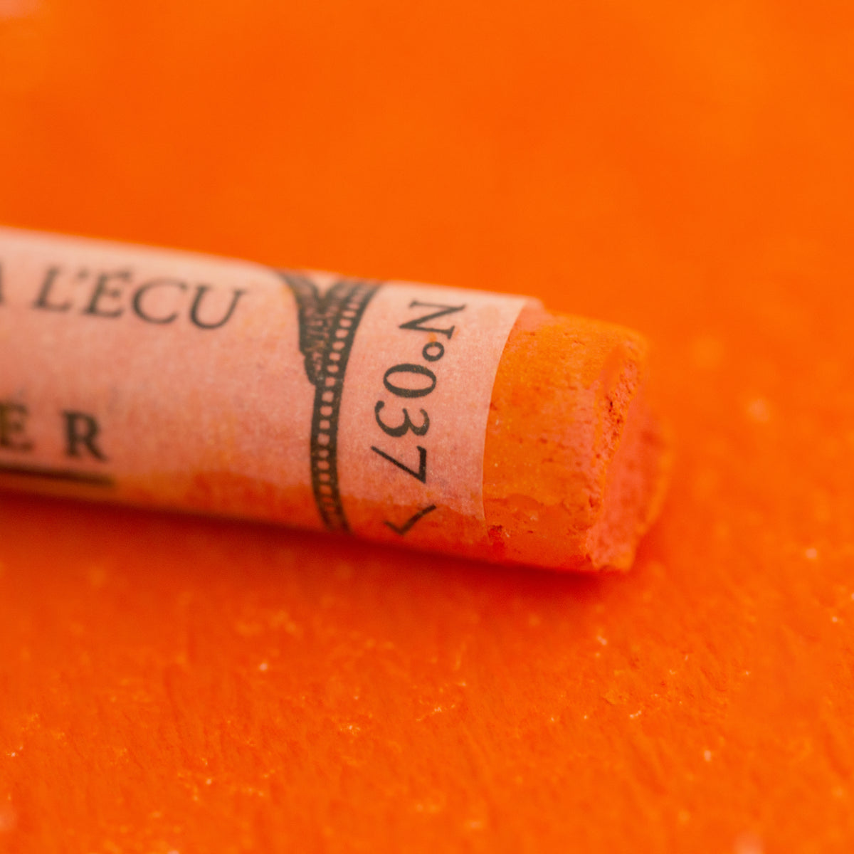 Sennelier Soft Pastels - Orange Lead 37