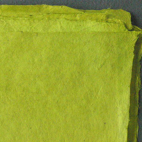 Khadi - Coloured Lokta Paper  30gsm - Lime