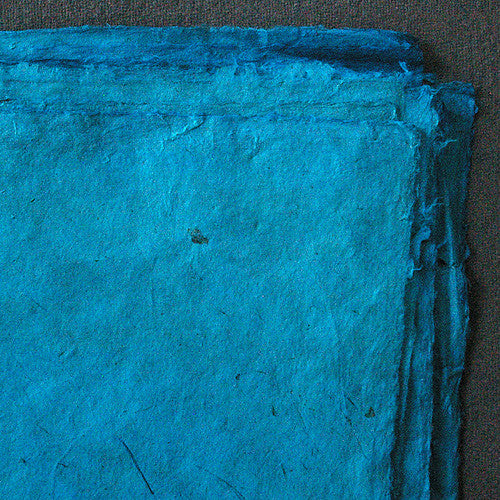 Khadi - Coloured Lokta Paper  30gsm - Turquoise