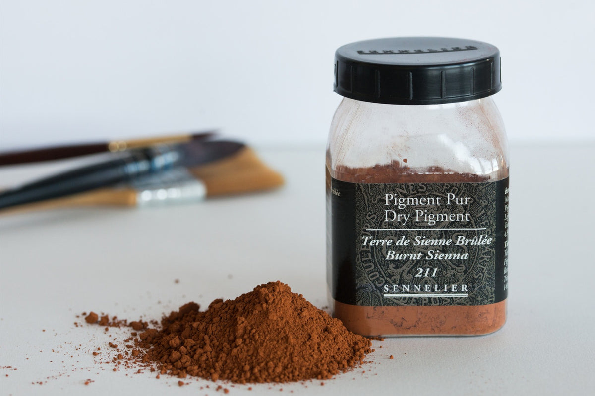 Sennelier Dry Pigments - Burnt Sienna 140g