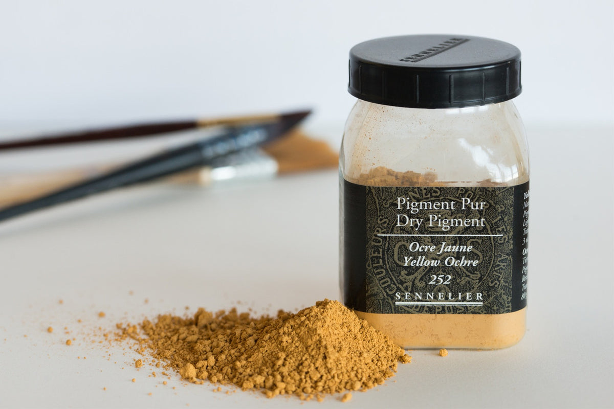 Sennelier Dry Pigments - Yellow Ochre 80g