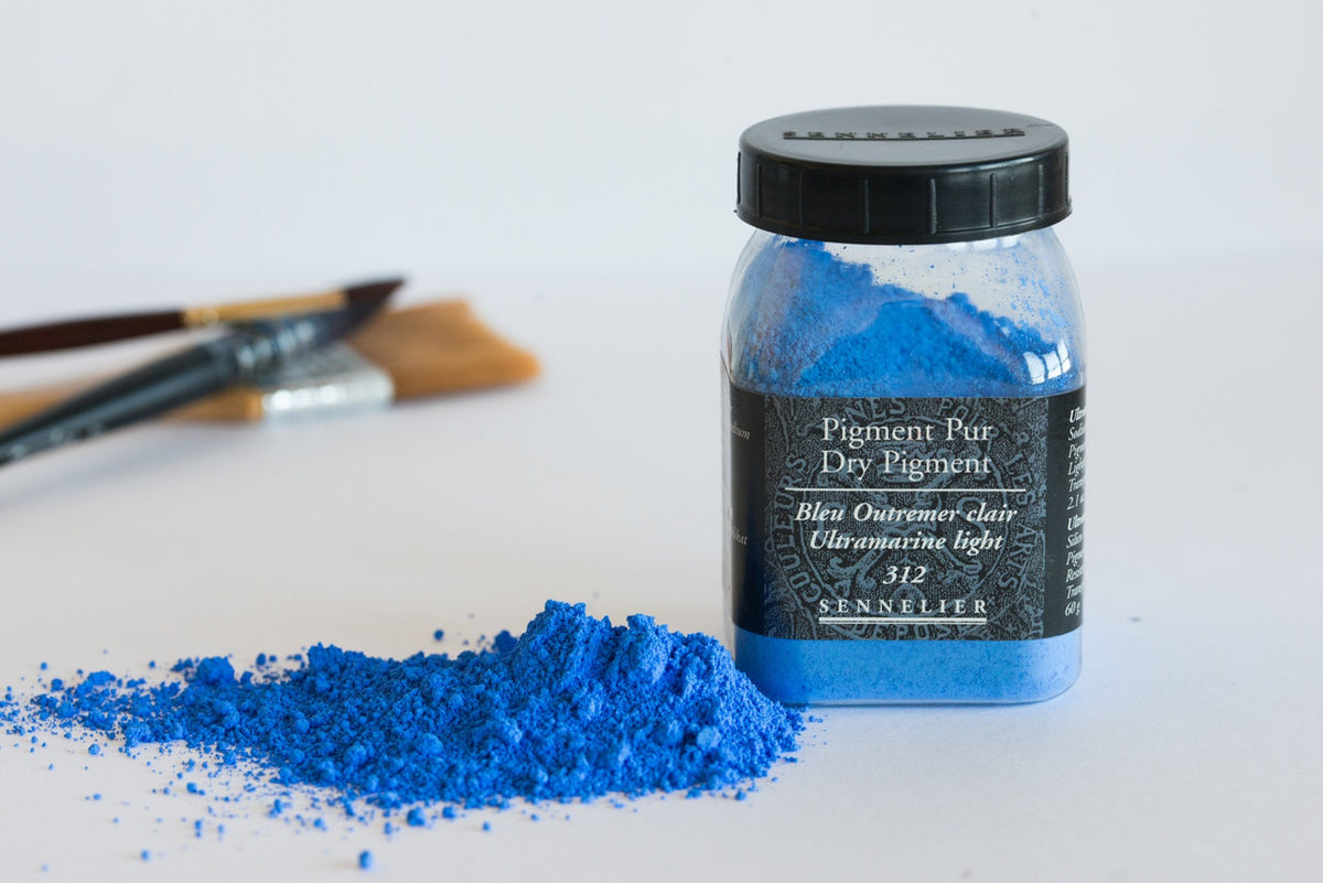 Sennelier Dry Pigments - Ultramarine Blue Light 60g
