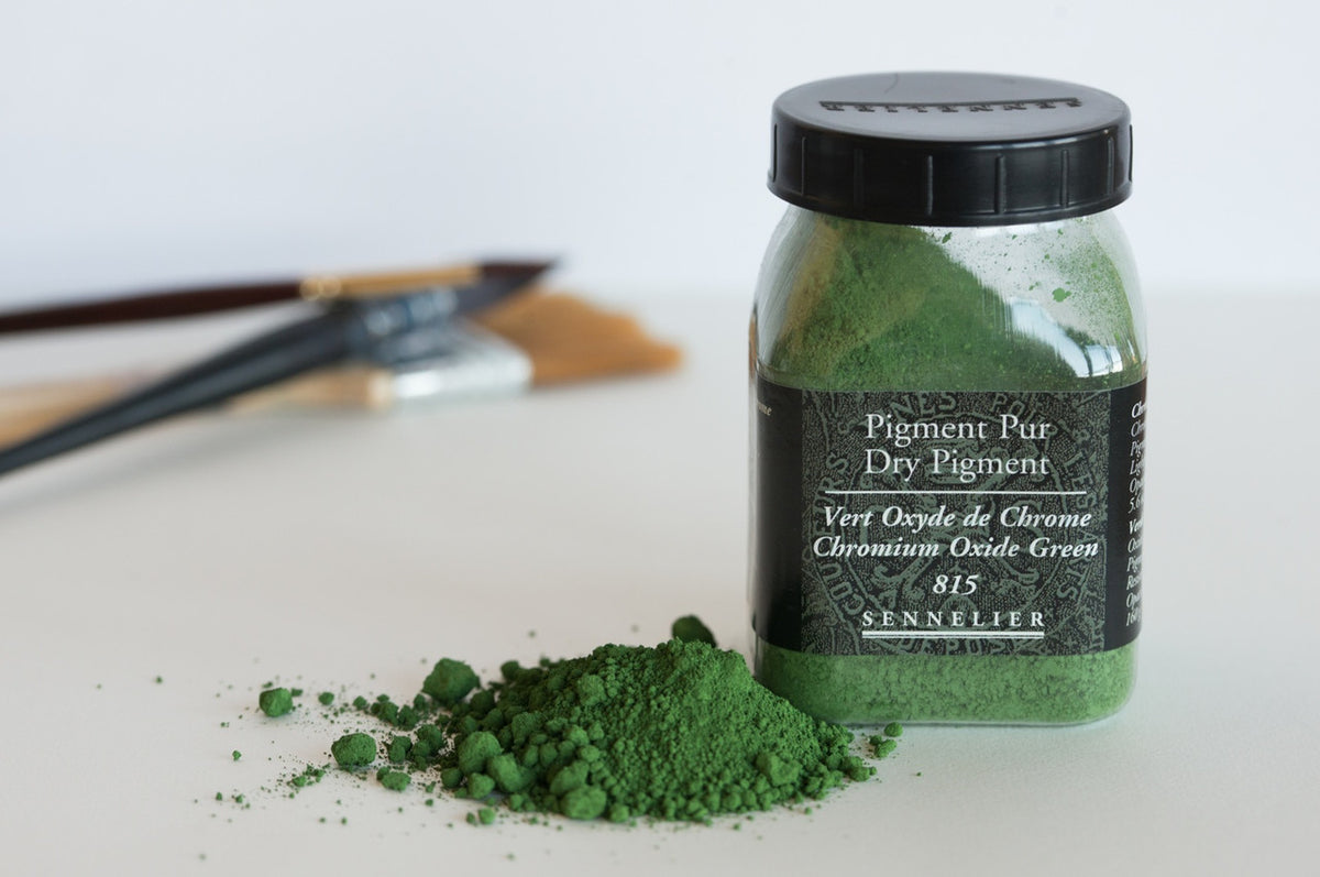 Sennelier Dry Pigments - Chrome Oxide Green 160g