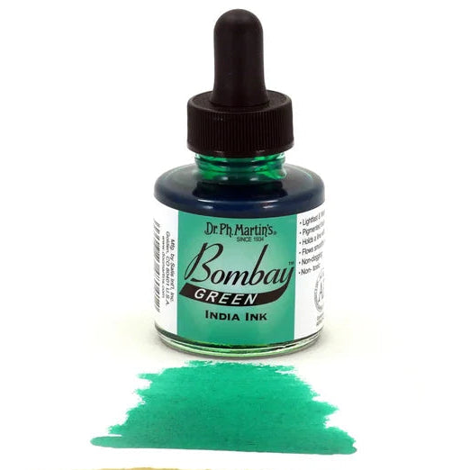 Dr. Ph. Martin's Bombay India Ink - Green 30ml