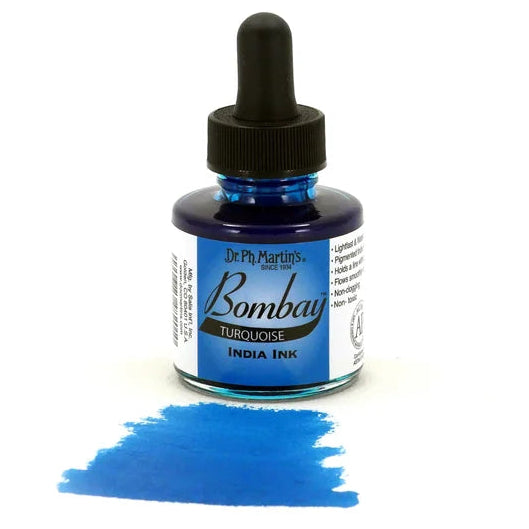 Dr. Ph. Martin's Bombay India Ink - Turquoise 30ml