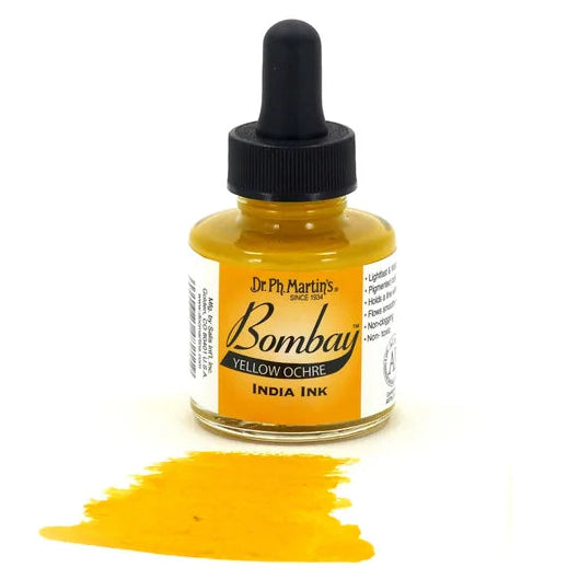 Dr. Ph. Martin's Bombay India Ink - Yellow Ochre 30ml