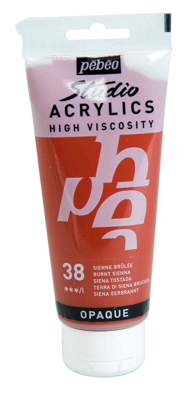 Pebeo Studio Acrylic - Burnt Sienna