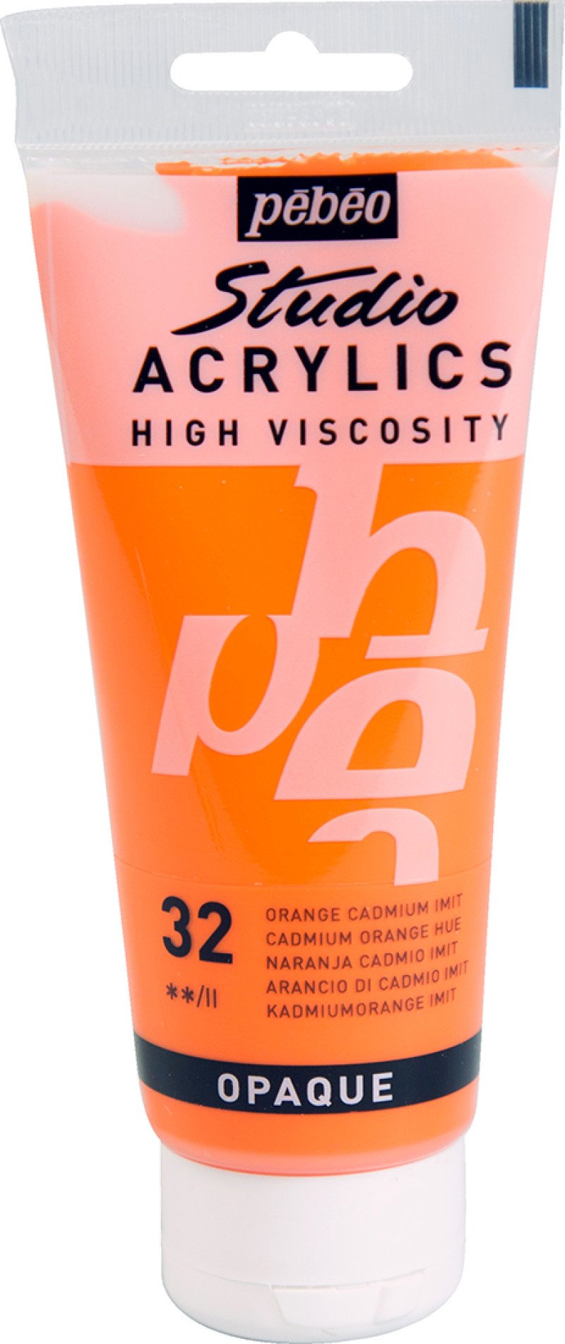 Pebeo Studio Acrylic - Cadmium Orange Hue