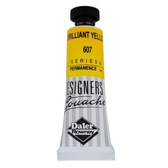Daler Rowney Designers' Gouache - Brilliant Yellow - Series B - 15ml