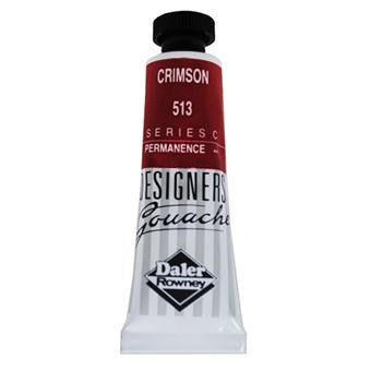 Daler Rowney Designers' Gouache - Crimson - Series C - 15ml