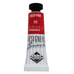 Daler Rowney Designers' Gouache - Deep Pink - Series C - 15ml