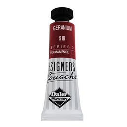 Daler Rowney Designers' Gouache - Geranium - Series D - 15ml