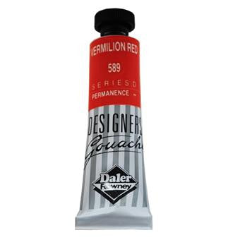 Daler Rowney Designers' Gouache - Vermilion Red - Series D - 15ml