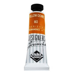 Daler Rowney Designers' Gouache - Yellow Ochre - Series A - 15ml