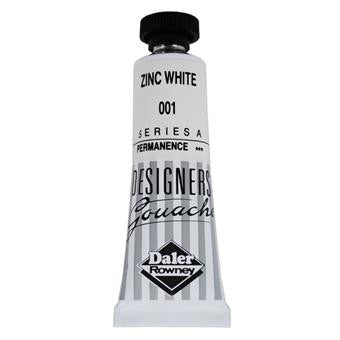 Daler Rowney Designers' Gouache - Zinc White - Series A