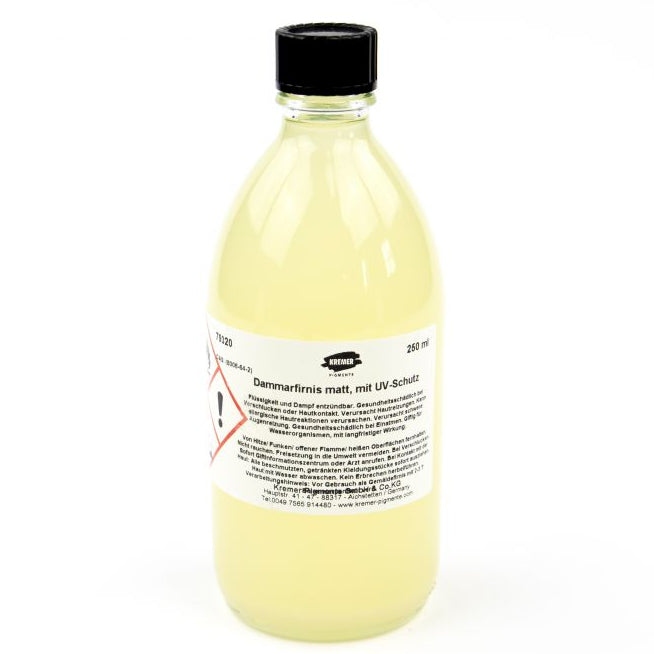 Kremer - Dammar Varnish UV Stabilized Matt