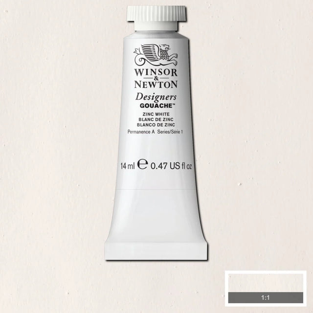 Winsor & Newton Designers' Gouache - Zinc White S1