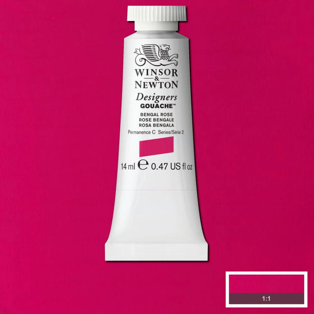 Winsor & Newton Designers' Gouache - Bengal Rose S2 - 14ml