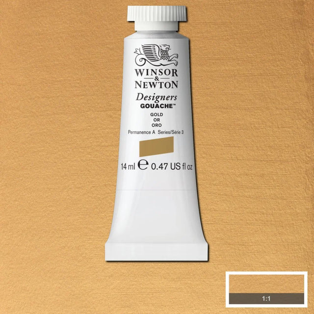 Winsor & Newton Designers' Gouache - Gold S3  - 14ml